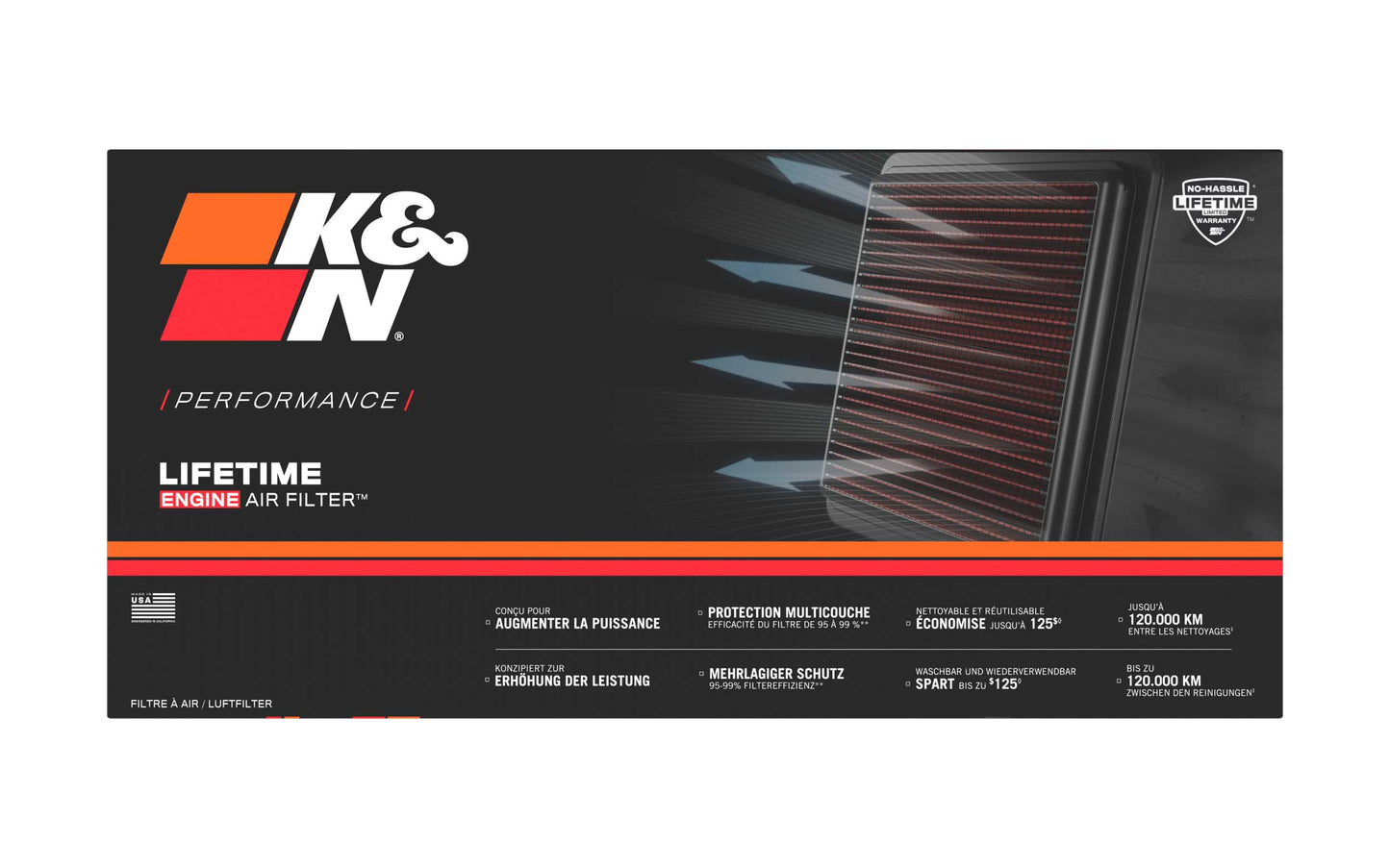K&N Replacement Air Filter (33-2936)