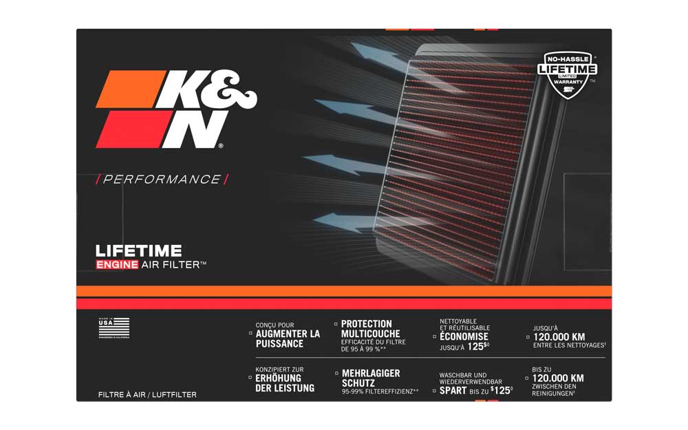 K&N Replacement Air Filter (33-3034)