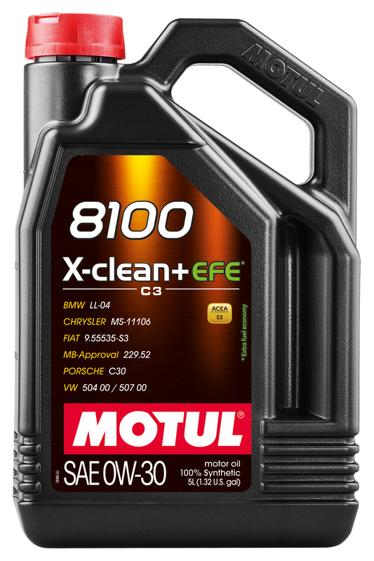 8100 X-clean + EFE 0W30