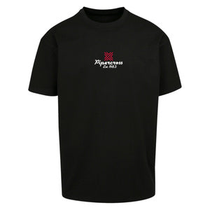 Pipercross Heavy Oversized Tee - Black