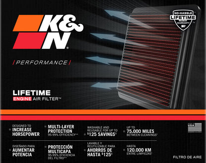 K&N Replacement Air Filter (33-5044)