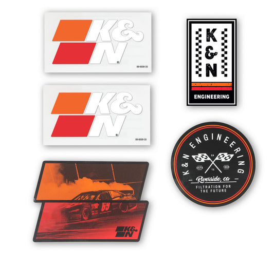 K&N Decal/Sticker Pack (89-0200)