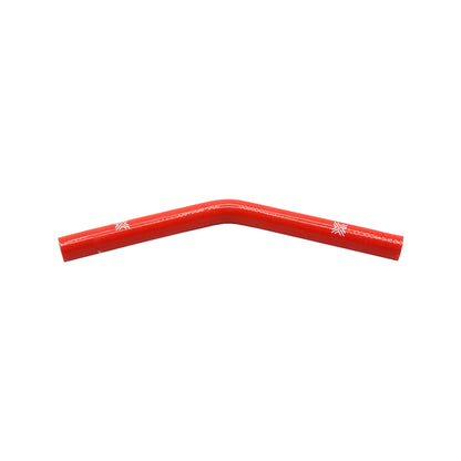 Pipercross Red 45° 12mm Bore, 152mm Leg Length Silicone Hose (FCL04014)