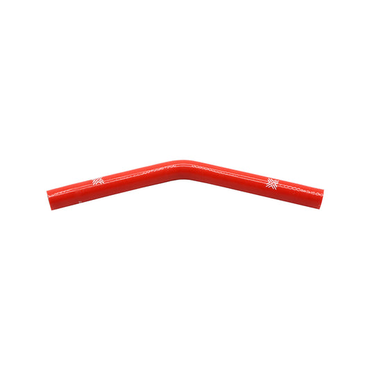 Pipercross Red 45° 12mm Bore, 152mm Leg Length Silicone Hose (FCL04014)