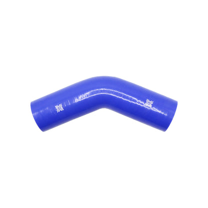 Pipercross Blue 45° 61mm Bore, 152mm Leg Length Silicone Hose (FCL04034)