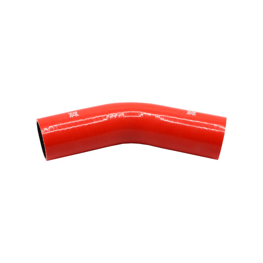 Pipercross Red 45° 61mm Bore, 152mm Leg Length Silicone Hose (FCL04035)