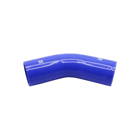 Pipercross Blue 45° 76mm Bore, 152mm Leg Length Silicone Hose (FCL04043)