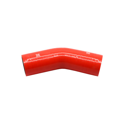 Pipercross Red 45° 76mm Bore, 152mm Leg Length Silicone Hose (FCL04044)