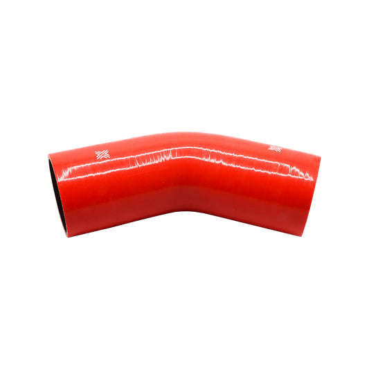 Pipercross Red 45° 89mm Bore, 152mm Leg Length Silicone Hose (FCL04050)