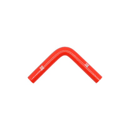 Pipercross Red 90° 19mm Bore, 152mm Leg Length Silicone Hose (FCL04062)