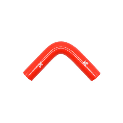 Pipercross Red 90° 30mm Bore, 152mm Leg Length Silicone Hose (FCL04068)