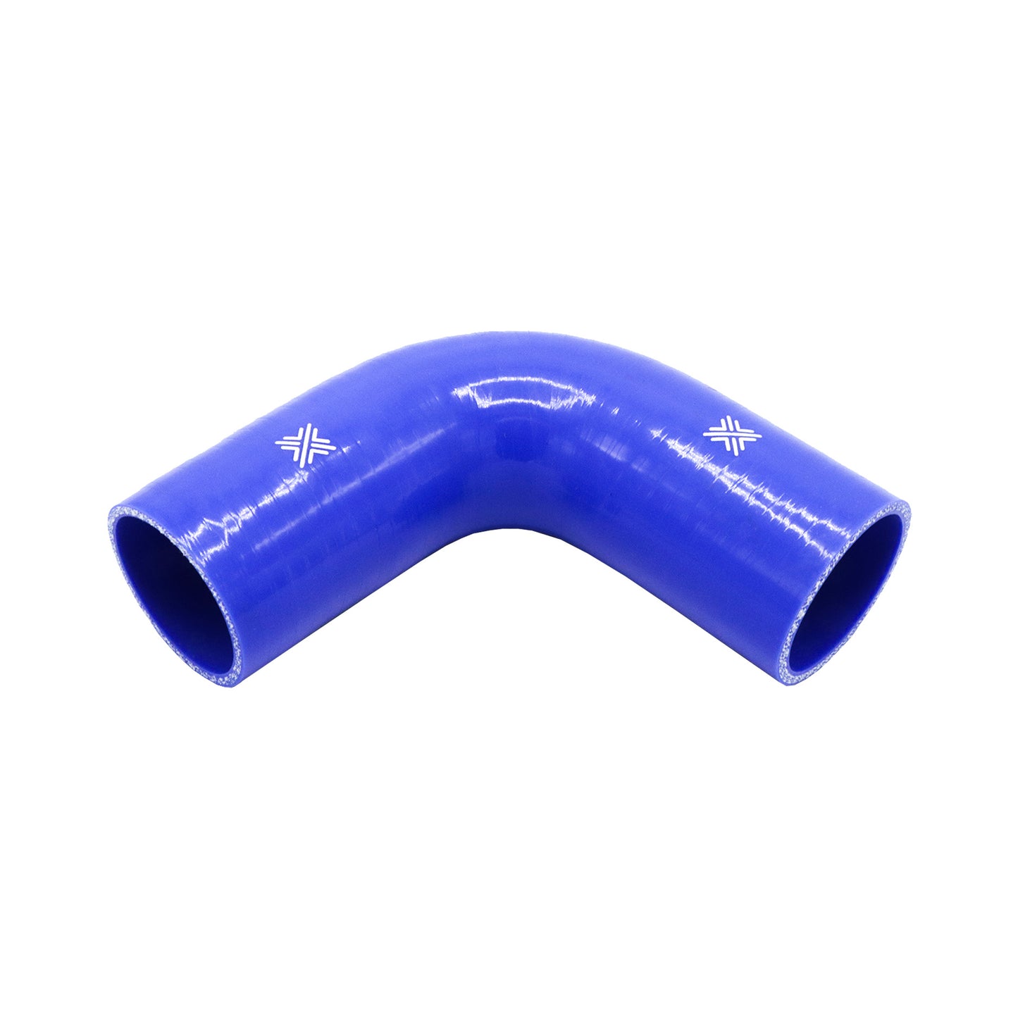 Pipercross Blue 90° 61mm Bore, 152mm Leg Length Silicone Hose (FCL04076)