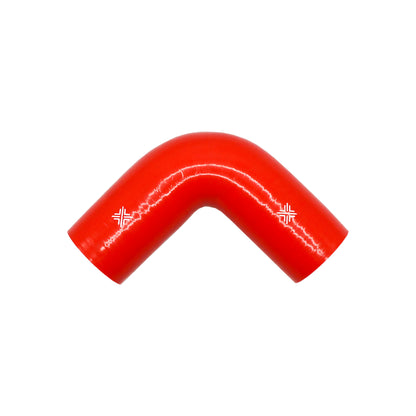 Pipercross Red 90° 63mm Bore, 152mm Leg Length Silicone Hose (FCL04080)