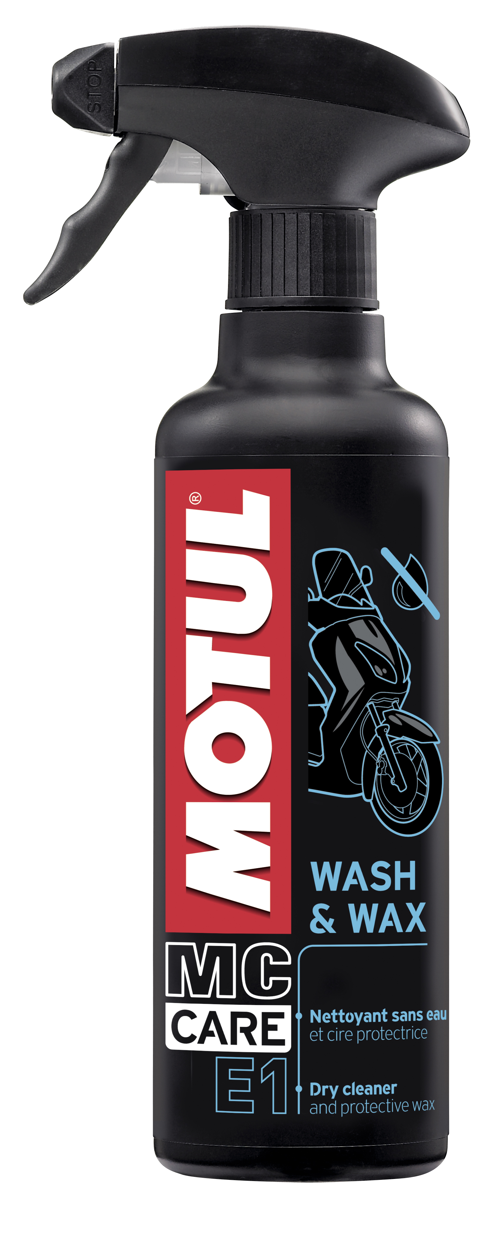 Motul E1 WASH & WAX 400ML Cleaner