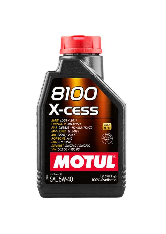 Motul 8100 X-CESS 5W40 Engine Oil