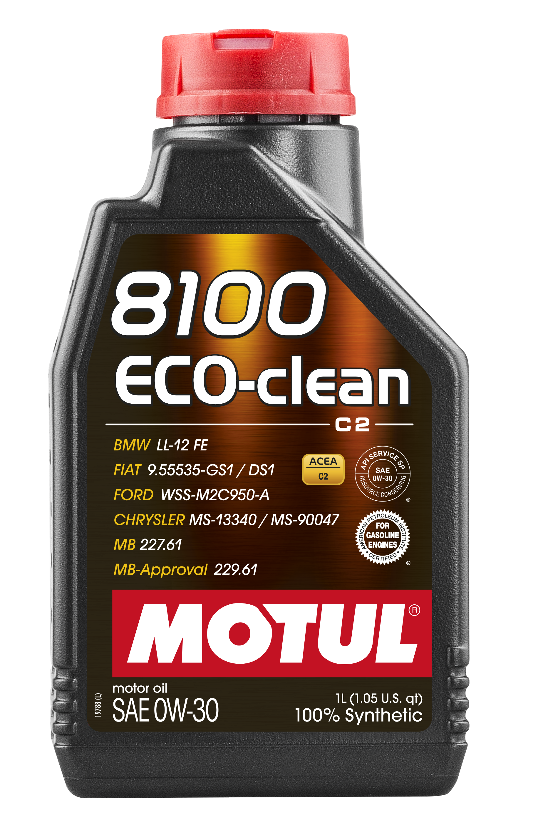 Motul 8100 ECO-CLEAN 0W30 Engine Oil