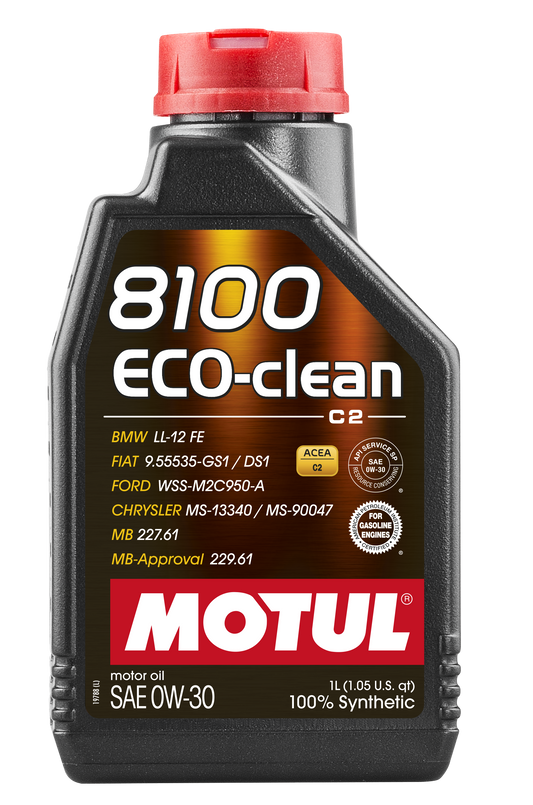 Motul 8100 ECO-CLEAN 0W30 Engine Oil