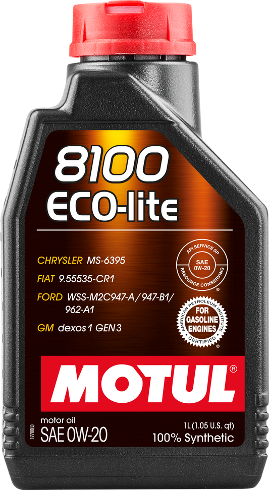 Motul 8100 ECO-LITE 0W20 Engine Oil