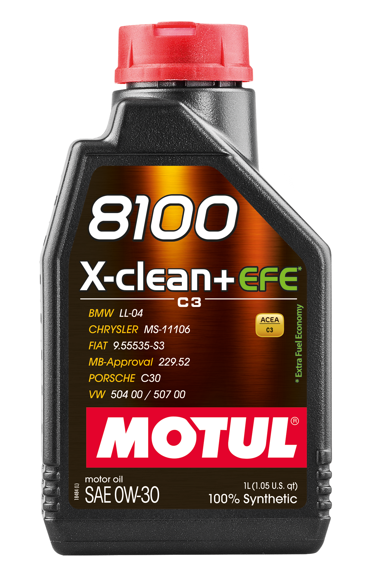 Motul 8100 X-clean + EFE 0W30 Engine Oil