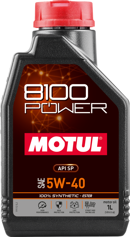 Motul 8100 POWER 5W-40 Engine Oil