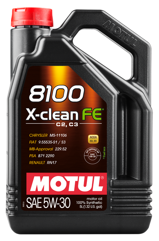 Motul 8100 X-CLEAN FE 5W-30 Engine Oil