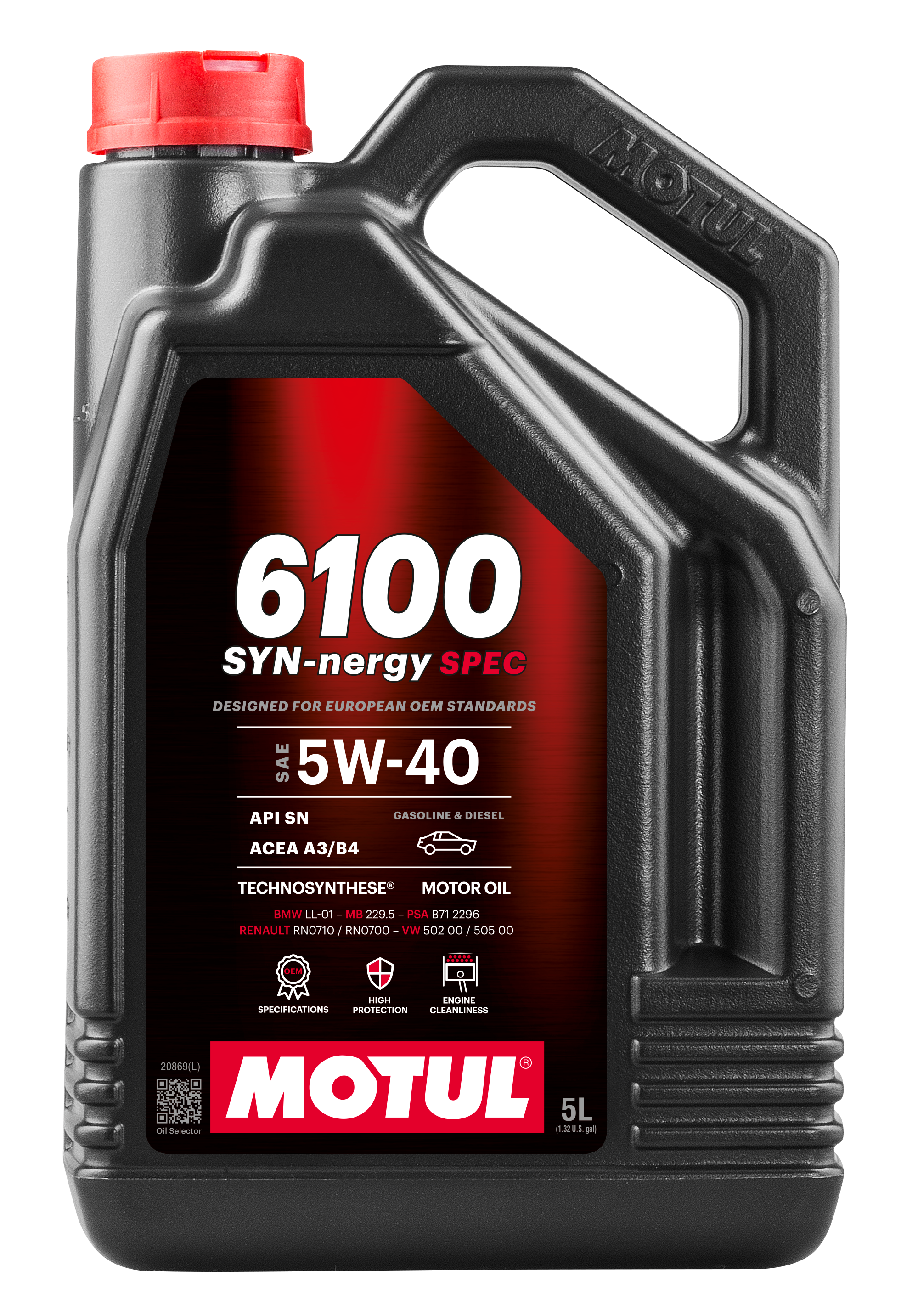 Motul 6100 SYN-nergy SPEC 5W-40 Engine Oil – The Filter Shop