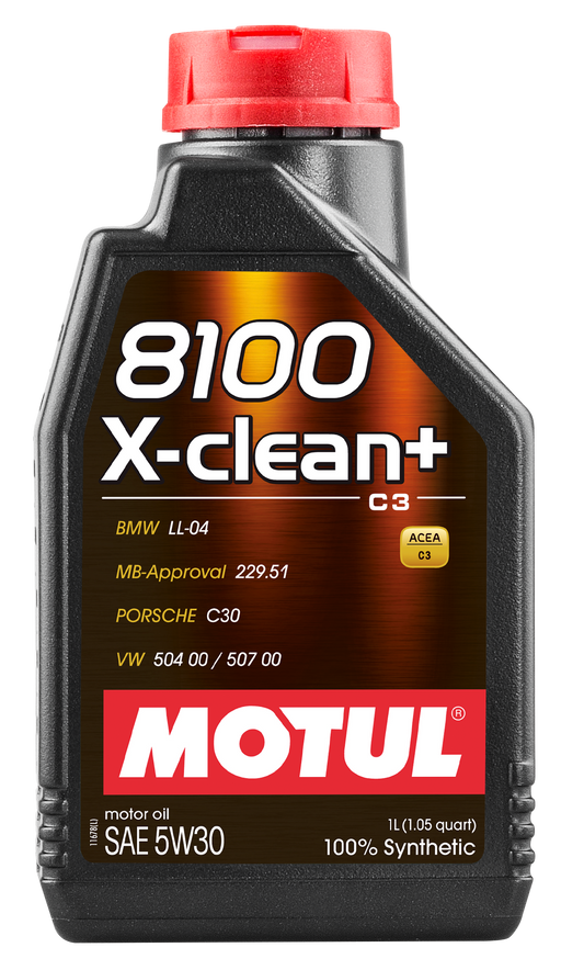 Motul 8100 X-CLEAN + 5W30 Engine Oil