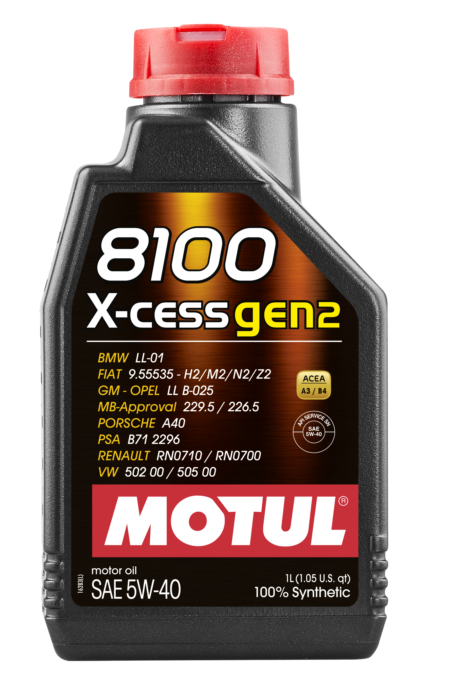 Motul 8100 X-CESS GEN2 5W-40 Engine Oil