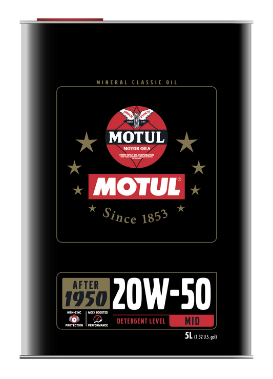 Motul CLASSIC 20W-50 (METAL TIN) Engine Oil